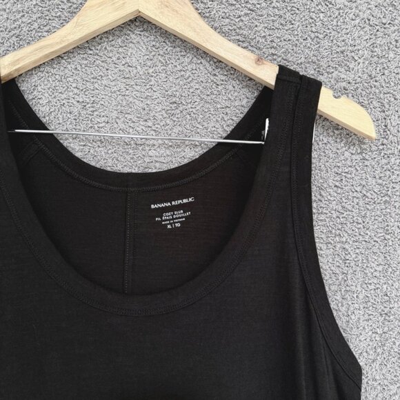 Banana Republic Cotton Modal tank black XL - Picture 5 of 6